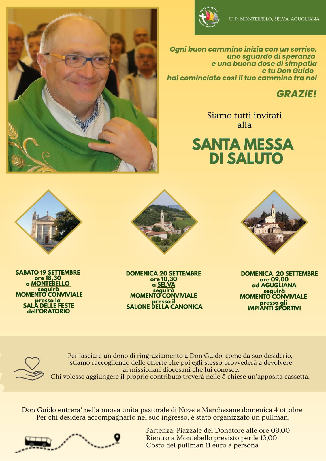 Il nostro GRAZIE a te DON GUIDO